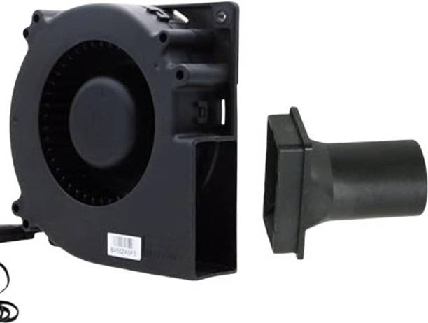 Electronic Spices 120*32 Square Blower Fan, with Nozzle 12V-4000 RPM ,Outdoor Cooking, Wood Stove Forward Curved Air Blower