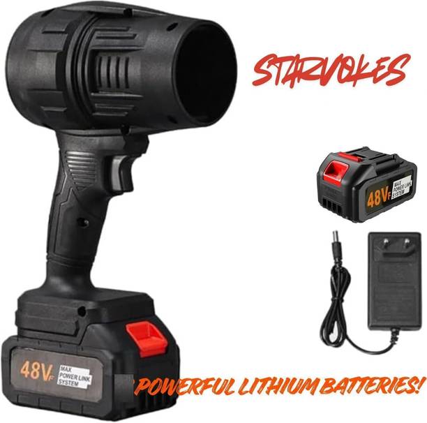 STARVOKES High-Speed Cordless Jet Air Blower with Dual Rechargeable Batteries Forward Curved Air Blower
