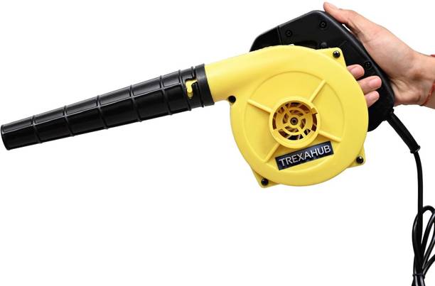 TREXAHUB Air Blower Machine 12000 RPM Electric | High Speed Dust Cleaner 750W (Yellow) Airfoil Air Blower