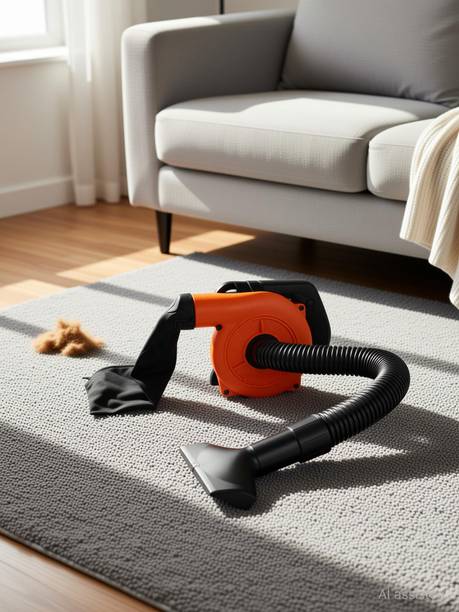 Jakmister Vacuum Suction Pipe Variable [+ - ] Speed 950 Watts Unbreakable With Attachments Forward Curved Air Blower