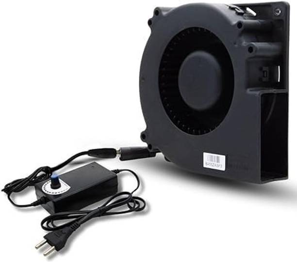 Enormity Square DC Blower Fan 120*32mm Speed Controller Centrifugal, Wood Stove 3500RPM Forward Curved Air Blower