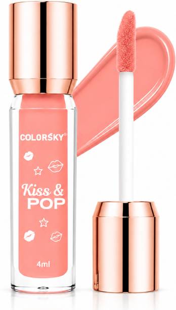 Color Sky Kiss and Pop Liquid Blush for Face Makeup Peach Shade Blusher