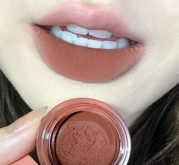 MYEONG Matte Mousse Canned Lip Mud Velvet Lip Glaze Women Cheek Tint