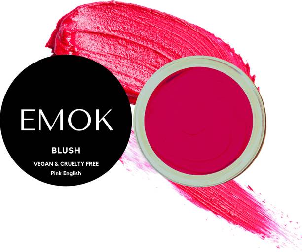 Emok Blush with SPF-Vitamin E-Natural Makeup For Girls and Women Soft Cream