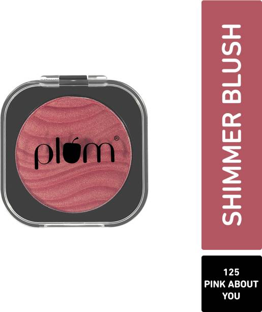 Plum Cheek-A-Boo Shimmer Blush | Highly Pigmented | Effortless Blending