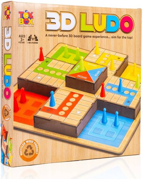 Toysbox 3D Ludo . New way to play Ludo , A never before 3d board game experience Party & Fun Board Game
