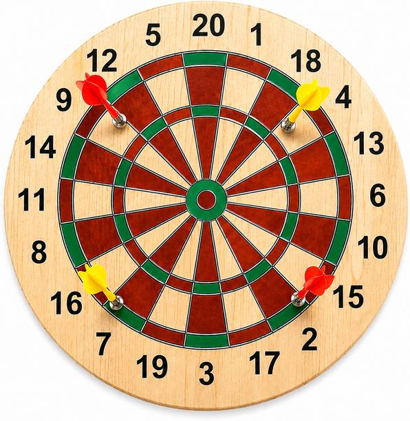 Meeraindustries DART BOARD 40.5 (BLUE) -01 Dart Board Game