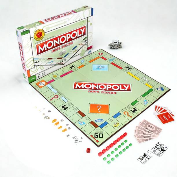 Arizuul Monopoly India: A Kid-Friendly Game Kids and Young Players Party & Fun Board Game