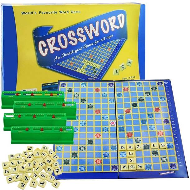 BKDT Marketing Crossword (an English Word Puzzle Board Game),for Kids - Multicolor Word Games