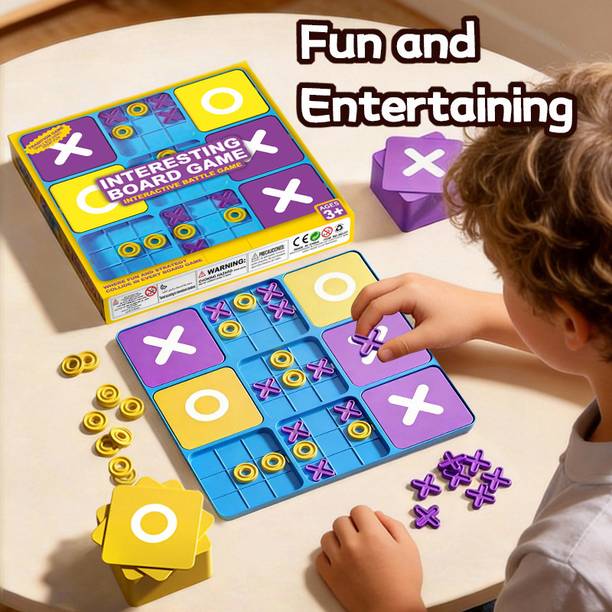 JOYCY Ultimate Tic-Tac-Toe: A New Spin on an Old Classic Educational Board Games