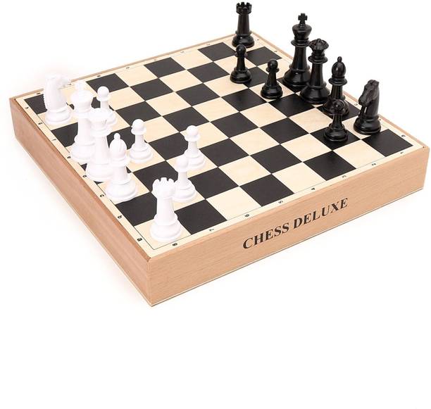 फंस्कूल Board Game Deluxe Chess - Be A Grand Master! बोर्ड गेम