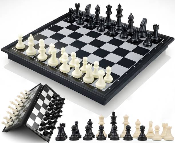 Toyify Magnetic Travel Chess Set – Folding Board for Kids & Adults Educational Board Games