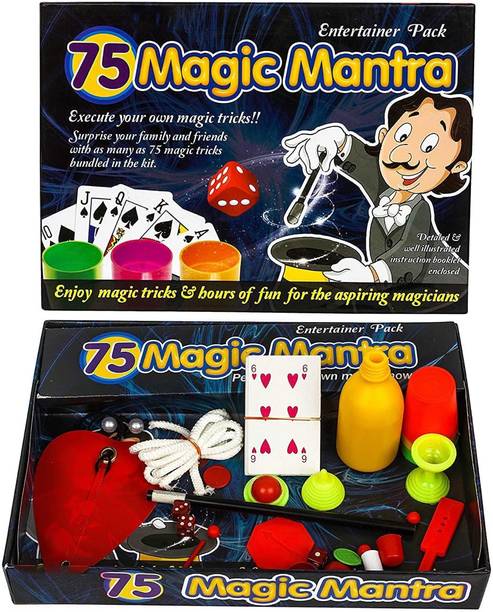 Jayaansh Traders Magic Show Game Box With 75 Magic Tric...