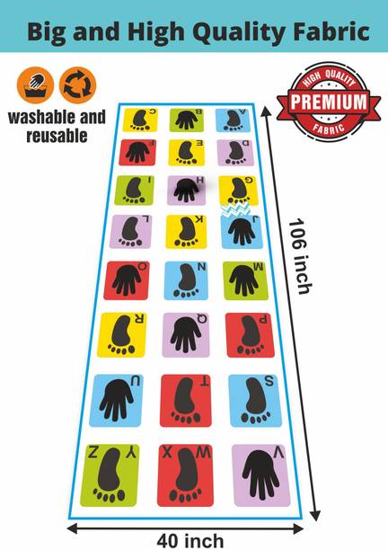 SHK Digitrade Hopscotch Game|Kids Play Mat 40"x108" in|Balancing Game|Large Size for 3 Years+ Strategy & War Board Game