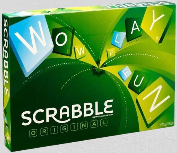 ZRIYOS Scrabble Original - Brand Crossword Board Game Board Game Accessories