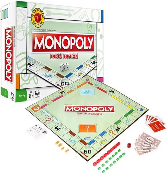 OREE MONOPOLY Board Game for Families and Kids Ages 8 and Up,Classic fantasy Gameplay Money & Assets Board Game