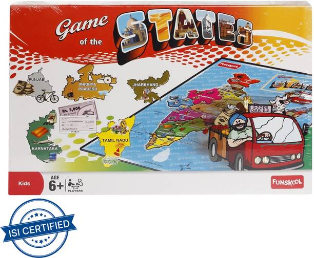 FUNSKOOL Game of the States Educational Board Games