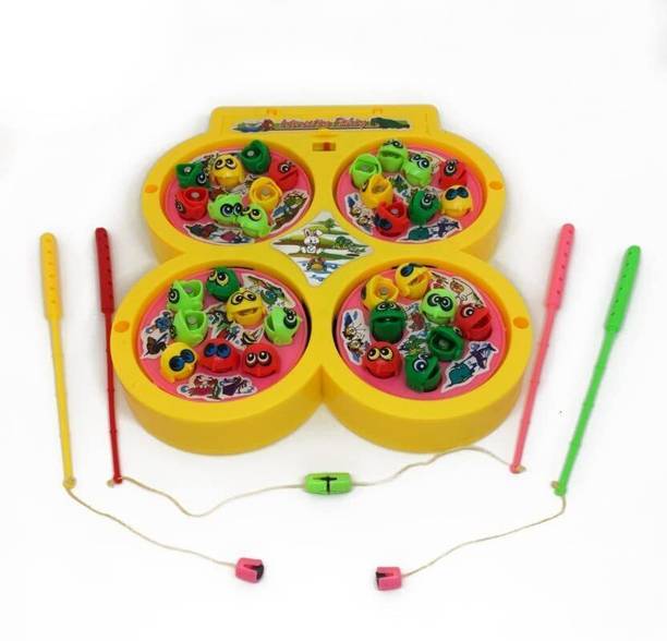 PLAY AND WEAR CO Toys Fish Catching Game Party & Fun Games Board Game Board Game Accessories