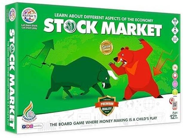 TMA ENTERPRISE Stock Market Board Game Money & Assets Board Game