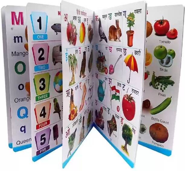 ELEXN 2025 Creative All In One Book For Child, Learning Board Book For Kids