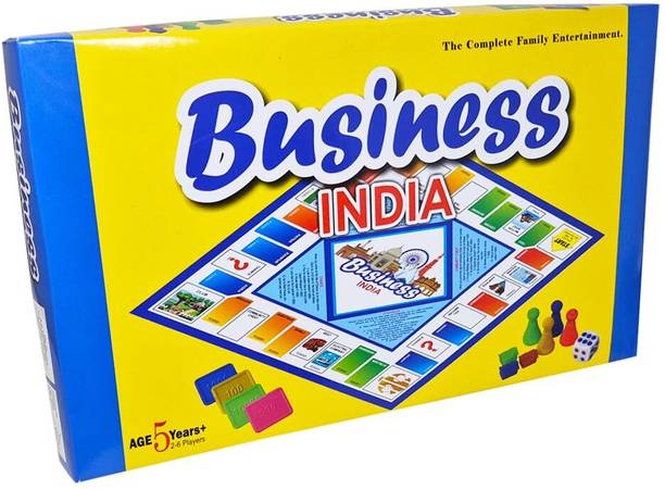 ANAYA MART INDIAN BUSINESS BOARD GAME Money & Assets Board Game
