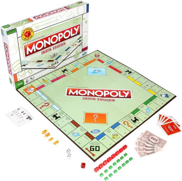 Honch MONOPOLY India Edition Game, Board Game for Familys, Friends, Kids, Boys, Girls Party & Fun Games Board Game