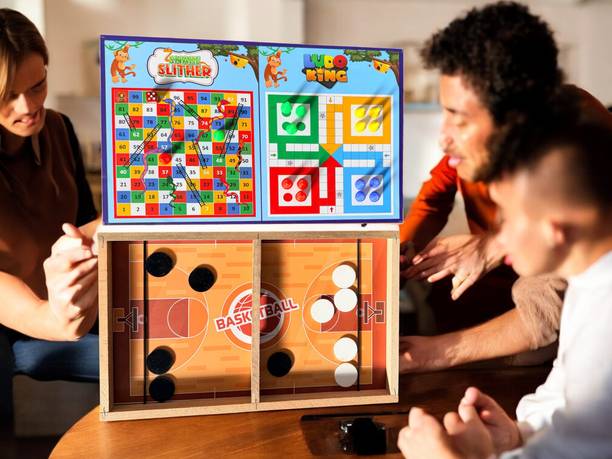 HPHCRAFTT Mini Basketball Indoor Shooting Board Game Toy Party & Fun Board Game