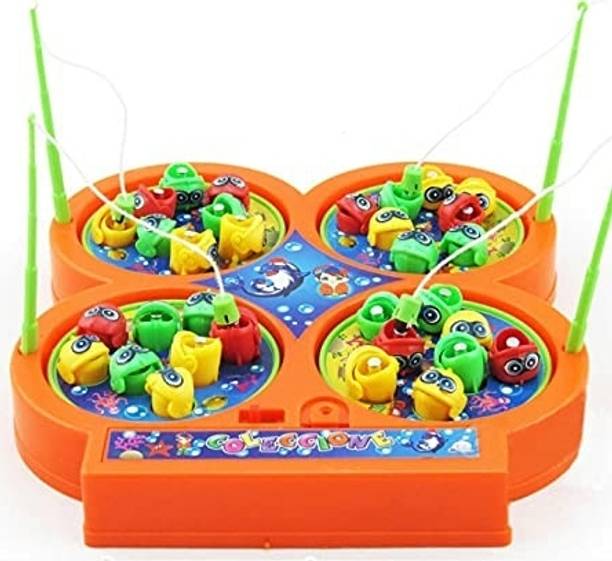 ShoptoAll Quality Entertainment Set for Kids Fish Catching Game Toy Board Game Accessories