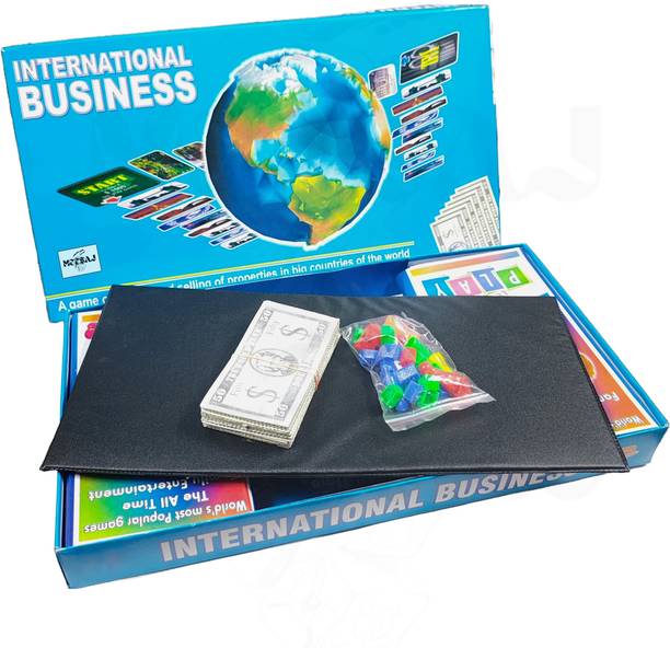 Meesaj International Business Board Game – Learn Trading, Money & Strategy Through Play Money & Assets Board Game
