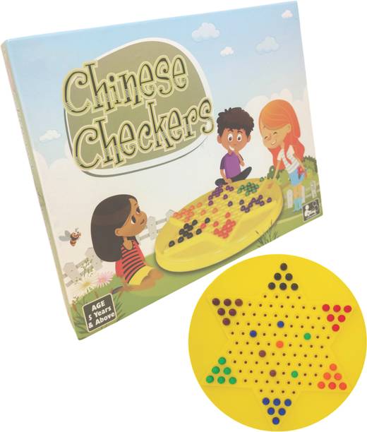 ABYZ Chinese Checkers Board Game for Adults and Kids, Age 5+ Years Party & Fun Board Game