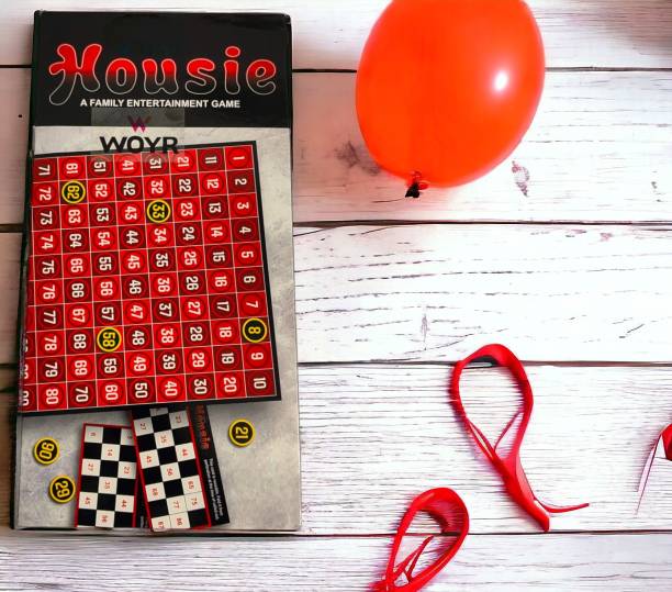 WOYR Premium Quality Housie Game|tambola game set for parties with tickets Party & Fun Games Board Game