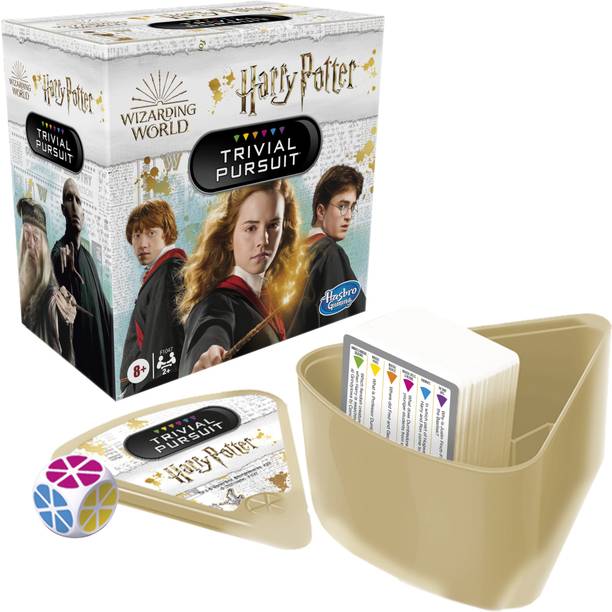 HASBRO GAMING Wizarding World Harry Potter Edition Compact Trivia Game Party & Fun Board Game