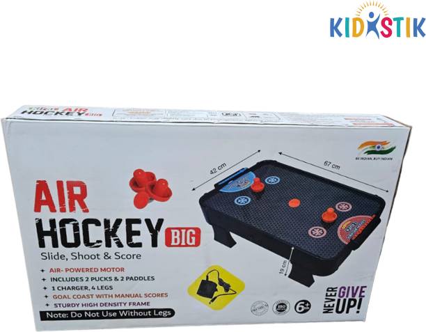 KIDISTIK Air Hockey Table for Adults & Kids | Indoor Outdoor Sports Game Air Hockey Board Game