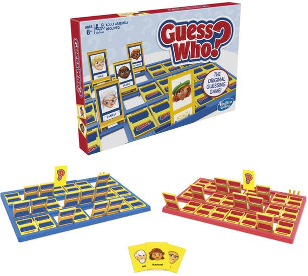 HASBRO GAMING Guess Who? Game Original Guessing Game for Kids Ages 6 and Up For 2 Players Strategy & War Board Game