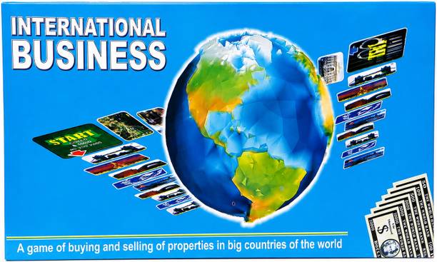 PrimeGames International Business Board Game for Kids & Family | Strategy Game Money & Assets Board Game