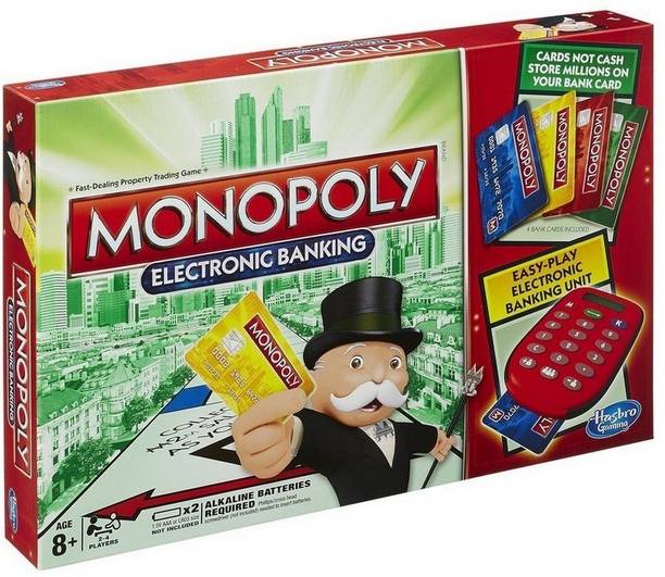 Zuuluzrs Monopoly E-Banking fantasy boardgame for Families and Kids Board Game Accessories