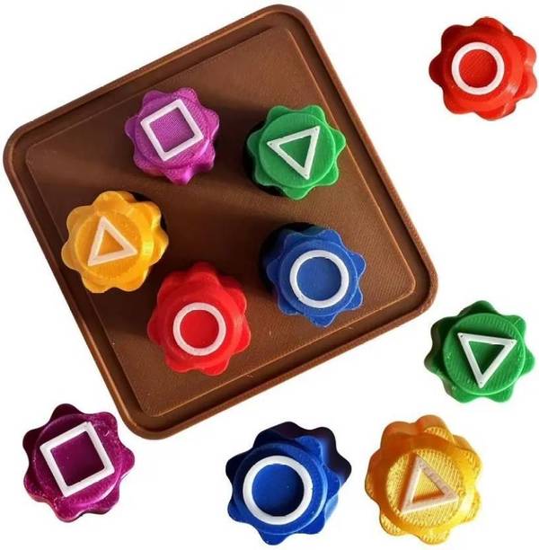 HIYATOYS Traditional Korean Game,Gonggi Korean Game for Adults and Children, Party & Fun Board Game