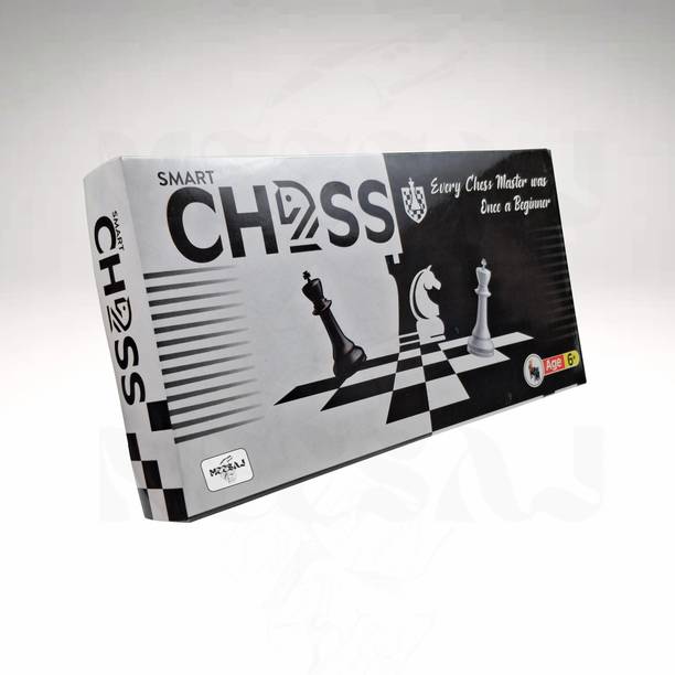 Meesaj 2-in-1 Chess & Checkers Set – Smart Indoor Board Game for Family Fun Strategy & War Board Game