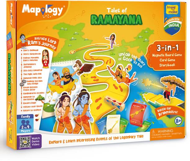 Imagimake Mapology Tales of Ramayana Educational Board Games