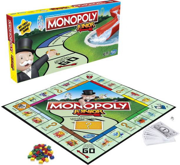 HASBRO GAMING Junior Board Game (2021 Edition) Educational Board Games