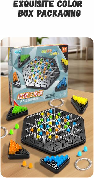 Dorytoys Triangle Chess Game | Logical Thinking Toy for Kids