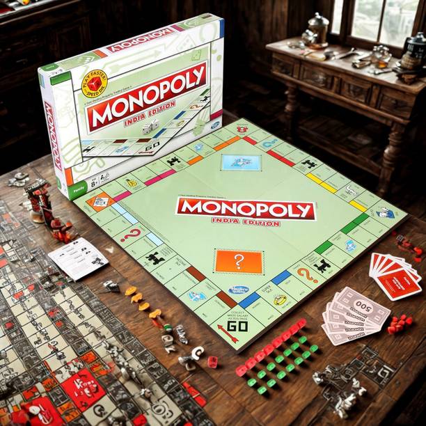 Arizuul Monopoly India A Fun Adventure of Wealth and Strategy for Kids and Families Party & Fun Board Game