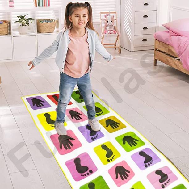 Nafhotoz Fun Movement Game Mat with Footprints