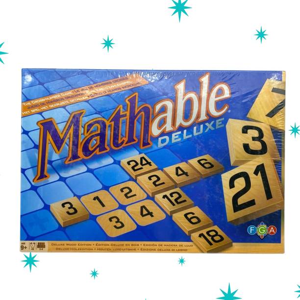 Zuuluzrs Mathable Scrabble for Maths Learning Maths Game for 8+ Year Old Kids Educational Educational Board Games