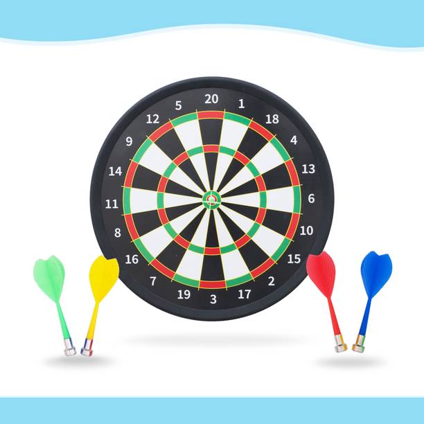 GENZ Magnetic Dart With Darts Fun Indoor and Outdoor Game Set Toys for All Ages Kids Dart Board Game