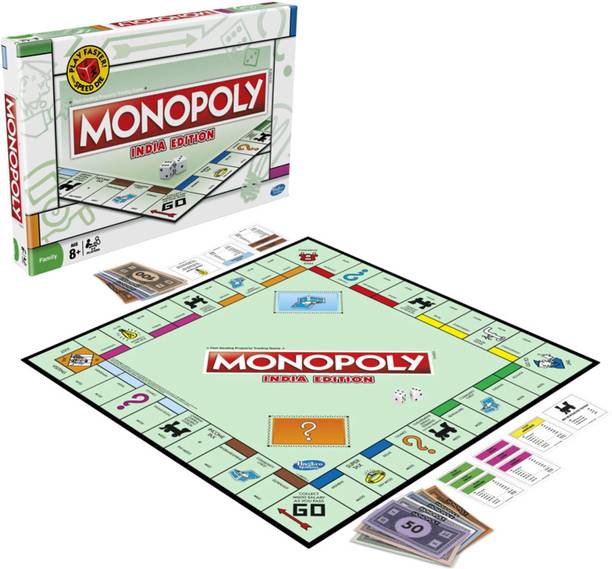 zaryastudio Board Game for Families and Kids Ages 8 and Up Money & Assets Board Game Party & Fun Board Game