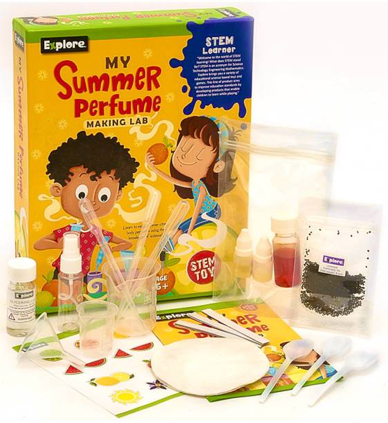 Jayaansh Traders My Summer Perfume Making Lab (Multi Co...
