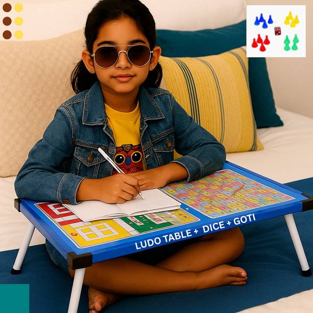 Zappfresh Multipurpose Foldable Study table Kids table Bed wood portable laptop table_ 4 Party & Fun Board Game