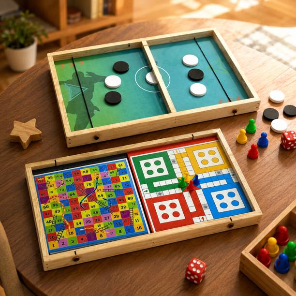 KIDULU String Hockey Table Board Games Indoor Games Fastest Finger Games for Kids Air Hockey Board Game