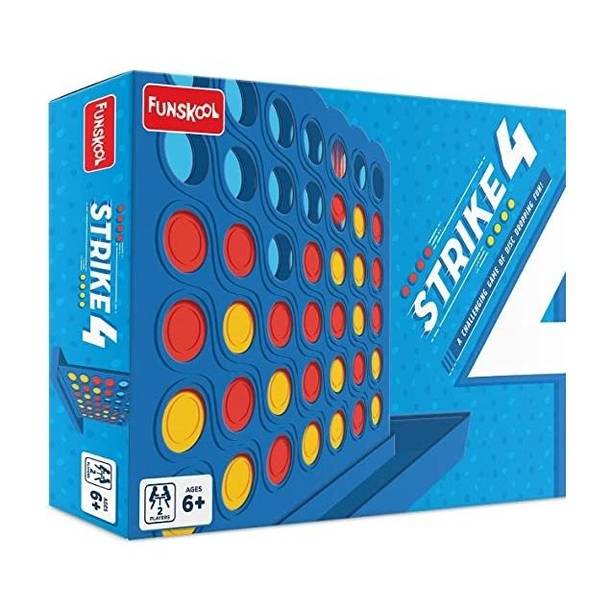 FUNSKOOL Strike 4 Party & Fun Board Game